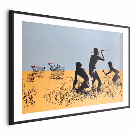 Poster med ram - Bargain Hunters