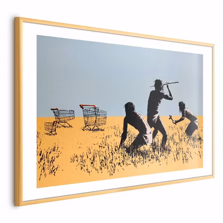 Poster med ram - Bargain Hunters