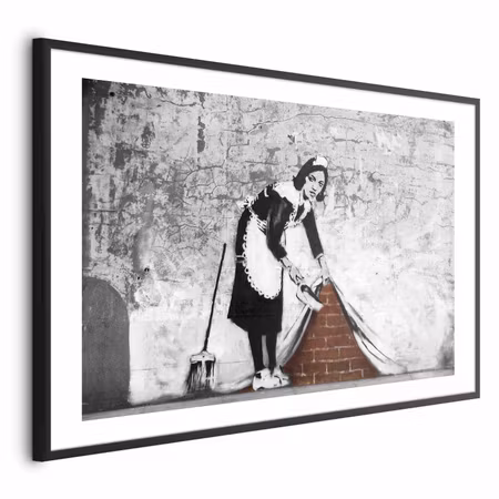 Poster med ram - Maid