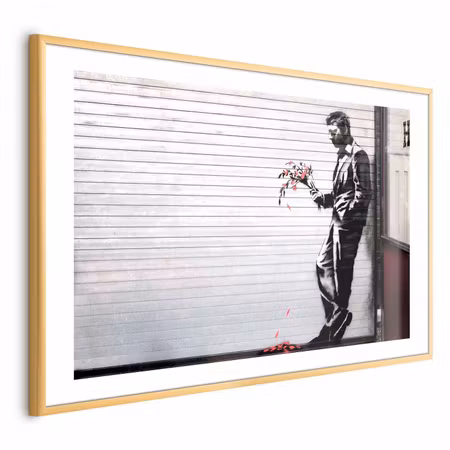 Poster med ram - Poster Med Ram Love