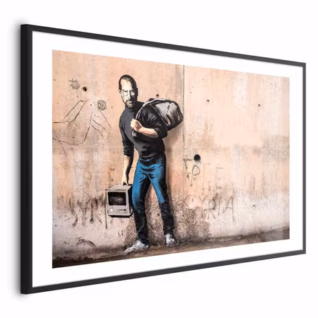 Poster med ram - Steve
