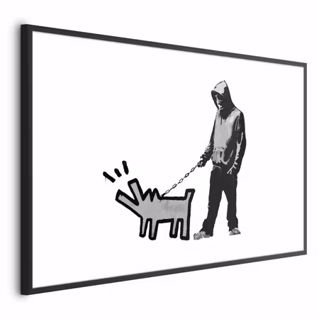 Poster med ram - Dog Art