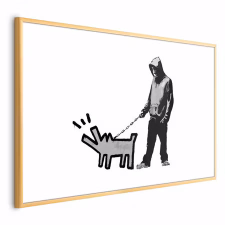 Poster med ram - Dog Art