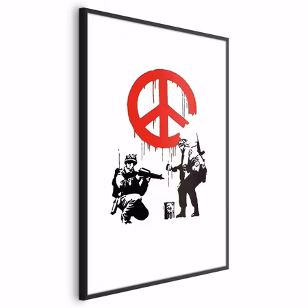 Poster med ram - Cnd Soldiers