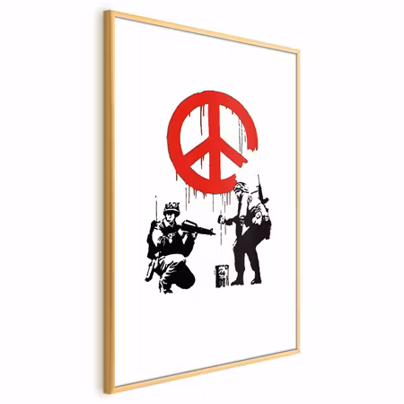 Poster med ram - Cnd Soldiers
