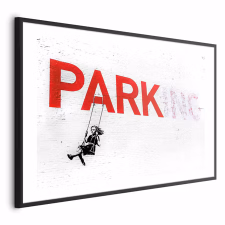 Poster med ram - Park-ing