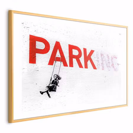 Poster med ram - Park-ing
