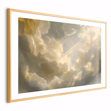 Poster med ram - Fascinating Play of Colors the