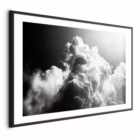 Poster med ram - Clouds Like Dreams Let the Sun a