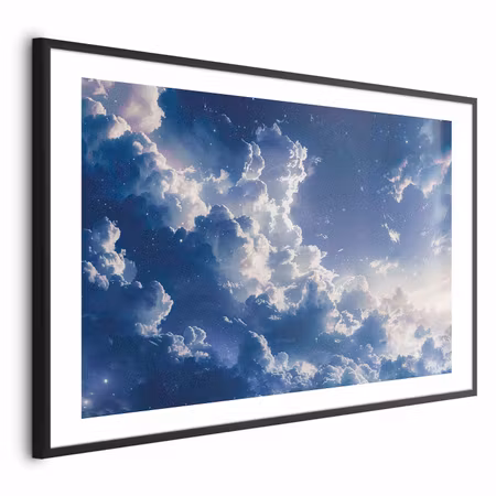 Poster med ram - Starry Clouds and Soft Light a
