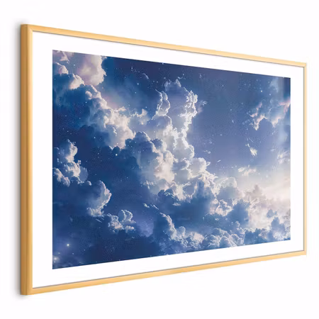 Poster med ram - Starry Clouds and Soft Light a