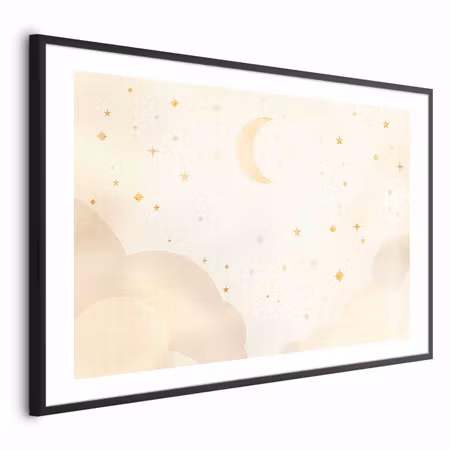 Poster med ram - Starry Night