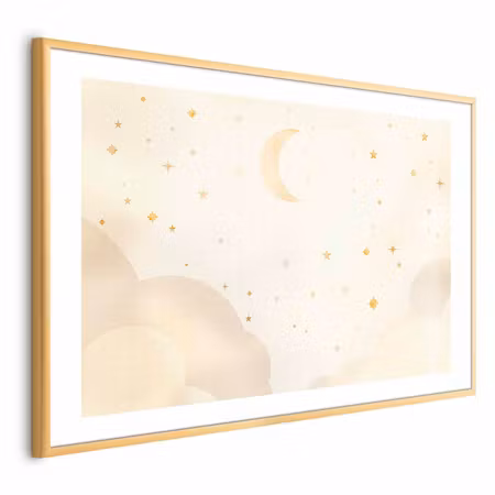 Poster med ram - Starry Night