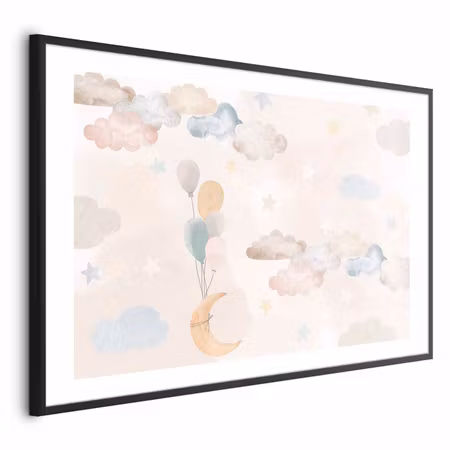 Poster med ram - Fairytale Sky