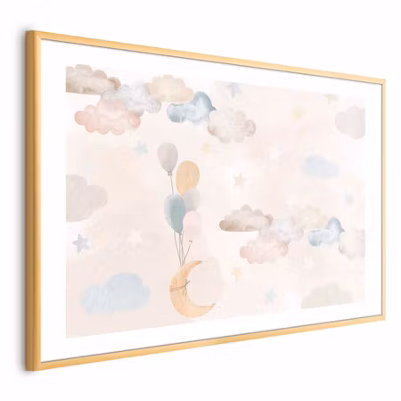 Poster med ram - Fairytale Sky