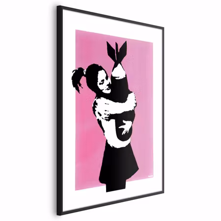 Poster med ram - Bomb Hug