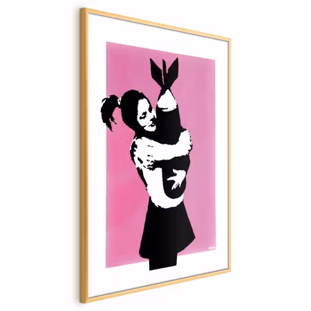 Poster med ram - Bomb Hug
