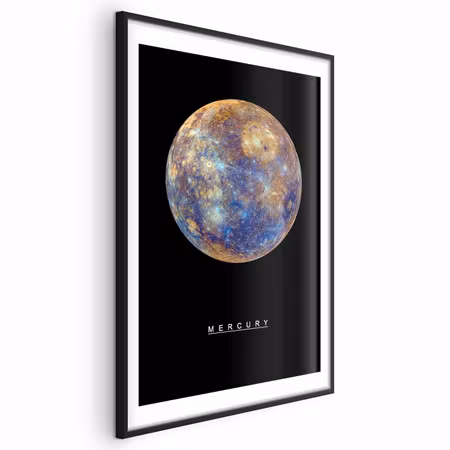 Poster med ram - Mercury