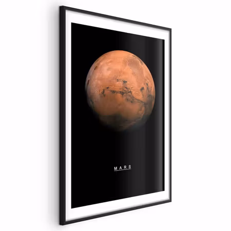 Poster med ram - Mars