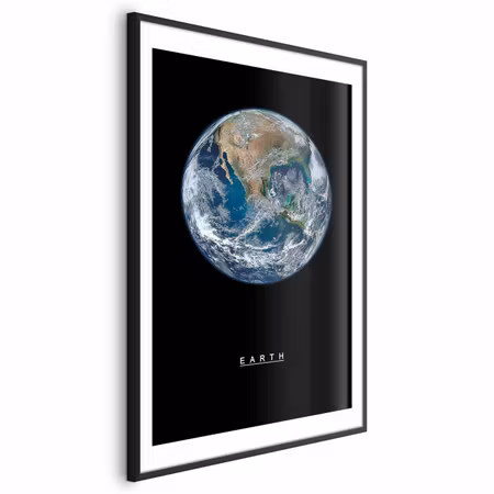 Poster med ram - Earth