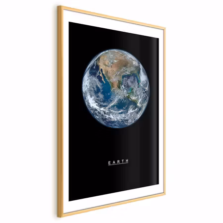 Poster med ram - Earth