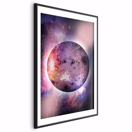 Poster med ram - Unknown Planet