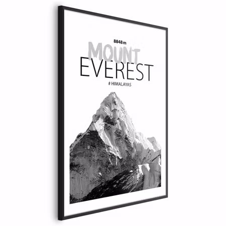 Poster med ram - Mount Everest