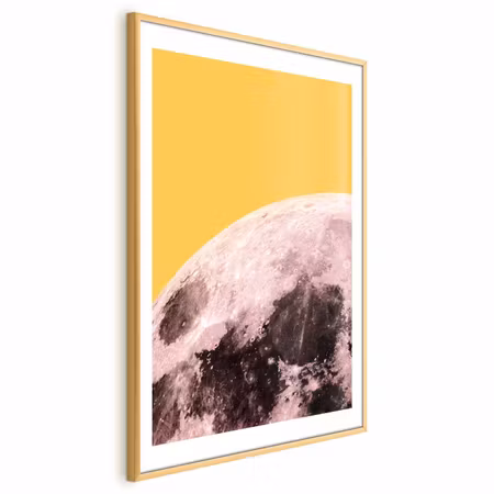 Poster med ram - Sunny Moon