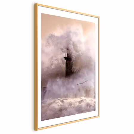 Poster med ram - Storm