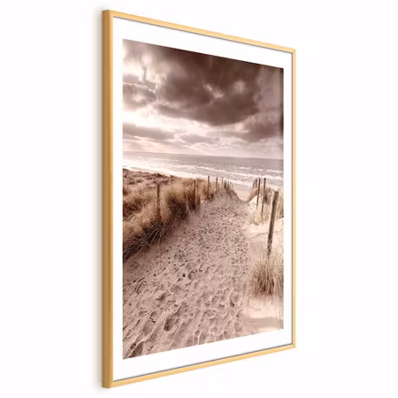 Poster med ram - Distant Dune
