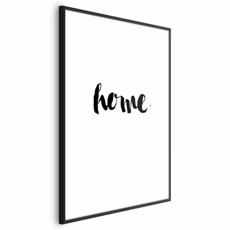 Poster med ram - Home and Dot
