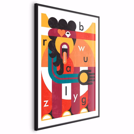 Poster med ram - Design Art
