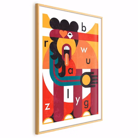 Poster med ram - Design Art