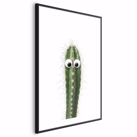 Poster med ram - Living Cactus