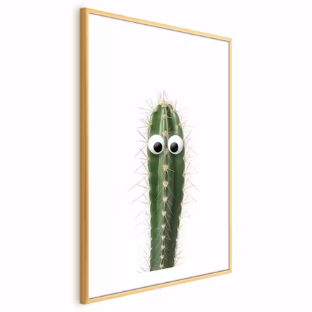 Poster med ram - Living Cactus