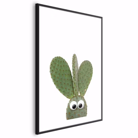 Poster med ram - Eared Cactus