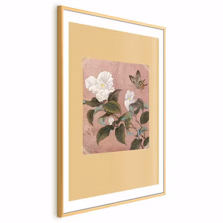 Poster med ram - Azalea Flower