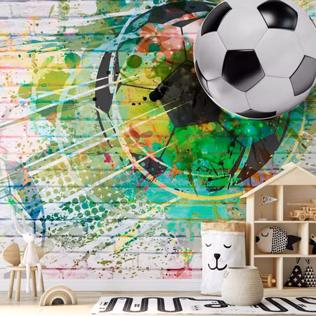 Fototapet - Colourful Sport