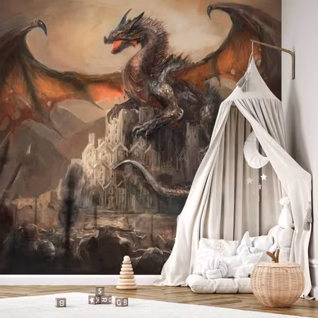 Fototapet - Dragon Castle