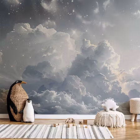 Fototapet - Astral Calm Stars Scattered Over