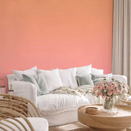 Fototapet - Warm Sunset Gradient Background From