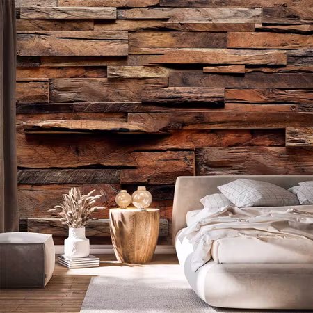 Fototapet - Rustic Style Forest Cottage