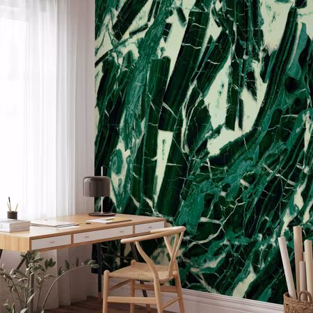 Fototapet - Emerald Marble