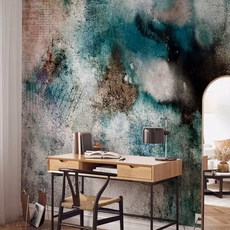 Fototapet - Trace of Roman Fresco