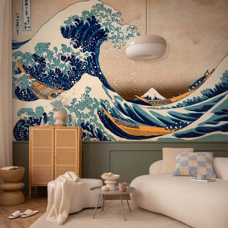 Fototapet - Hokusai the Great Wave Off Kanagawa