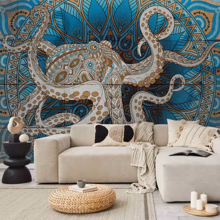 Fototapet - Zen Octopus
