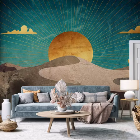 Fototapet - Morning in the Desert