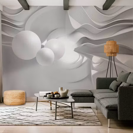 Fototapet - White Corridors