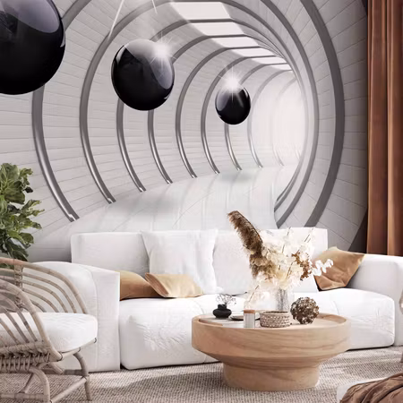 Fototapet - Futuristic Tunnel