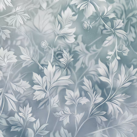 Rund fototapet - Distressed floral patterns
